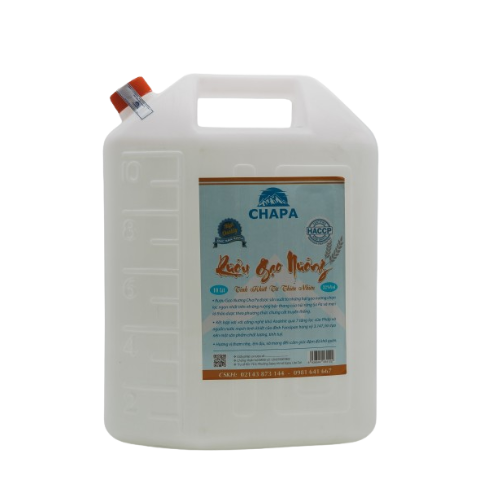 Rượu Gạo Nương Chapa 10L 1 Rượu Gạo Nương 18L